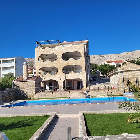 Pool Apartment Ena Pag Town Exterior foto